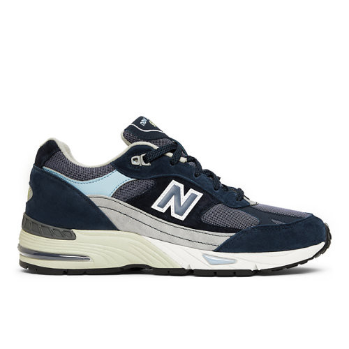New Balance (WMNS) 991 BLUE/GRAY Marathon Running Shoes W991NMP - W991NMP
