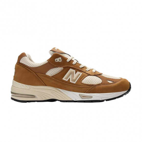 Wmns New Balance 991v1 Made in UK 'Chipmunk' | Brown | Women's Size 10 - W991TW1