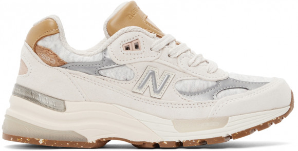 New Balance 灰白色 992 美产运动鞋 - W992FN