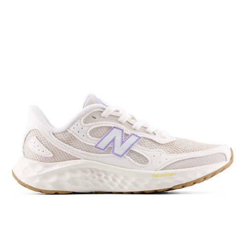 New Balance Women's Fresh Foam Arishi v4 Tiralux Running Shoes - White/Grey/Purple - WARIS3XX