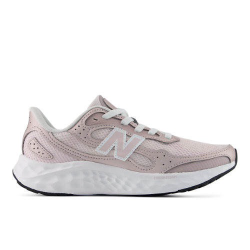 New Balance Women's Fresh Foam Arishi v4 Tiralux Running Shoes - Pink/Grey - WARIS542