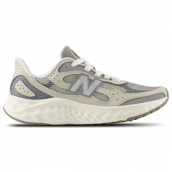 New Balance Women's Fresh Foam Arishi v4 Tiralux Running Shoes - Beige/Grey - WARISTM4