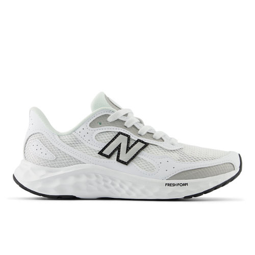 New Balance Women's Fresh Foam Arishi v4 Running Shoes - White/Grey/Black - WARISTT4