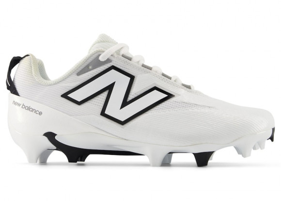 New Balance Women's BurnX5 Lacrosse Shoes - White/Grey - WBURNLW5