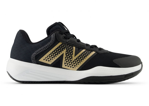 New Balance Women's 696v6 Tennis Shoes - Black/White - WCH696B6