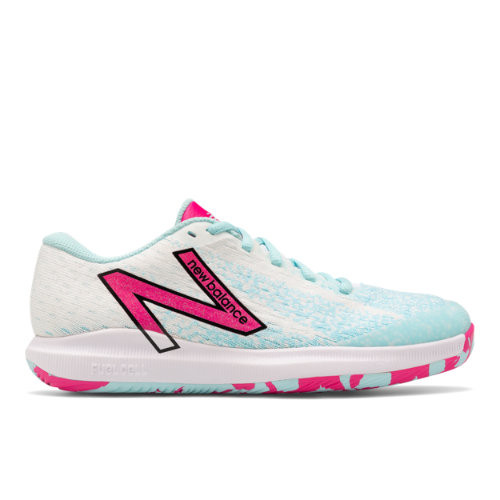 New Balance Women's   FuelCell 996v4.5 - White/Pink/Blue - WCH996N4