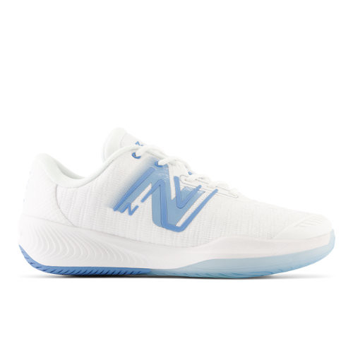 New Balance Mujer Fuel Cell 996v5 in Blanca/Azul/Amarillo, Synthetic, Talla 36 - WCH996N5