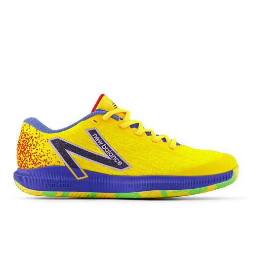 New Balance Women's 996v4 - Yellow/Red/Blue - WCH996X4