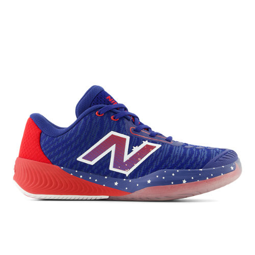New Balance Women's FuelCell 996v5 Tennis Shoes - Red/Blue - WCH996Y5