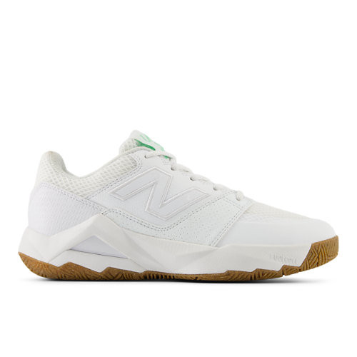 New Balance Women's Coco Delray Tennis Shoes - White/Green - WCHCODG2