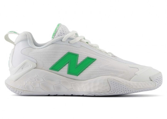 New Balance Women's Fresh Foam X CT-Rally Tennis Shoes - White/Green - WCHRALG