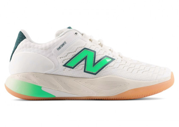 New Balance Women's Fresh Foam X CT-Rally v2 Tennis Shoes - White/Green - WCHRALG2