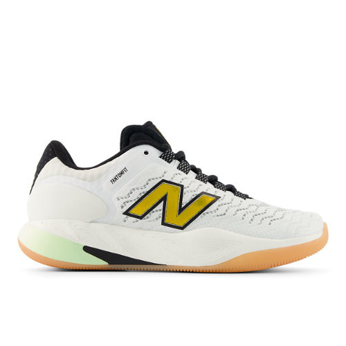 New Balance Women's Fresh Foam X CT-Rally v2 Tennis Shoes - White/Black/Brown - WCHRALL2