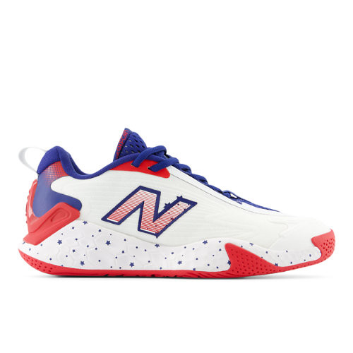 New Balance Women's Fresh Foam X CT-Rally Tennis Shoes - White/Red/Blue - WCHRALY1