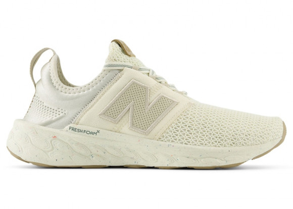 New Balance Women's Fresh Foam X Cruz Artisan v3 Running Shoes - Beige/Grey/Green - WCRZERC3