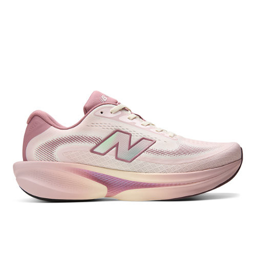 New Balance Women's Ellipse x Gabby Thomas Running Shoes - Grey/Pink - WELPS6J0