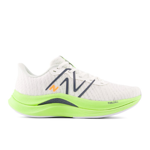 New Balance Donna FuelCell Propel v4 in Bianca/Verde/Blu, Synthetic, Taglia 35 - WFCPRCA4