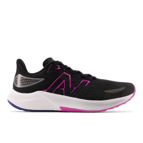 Synthetic, New Balance Marathon Running Shoes New Balance Mujer Propel V3 in Negro/Rosa, Talla 35