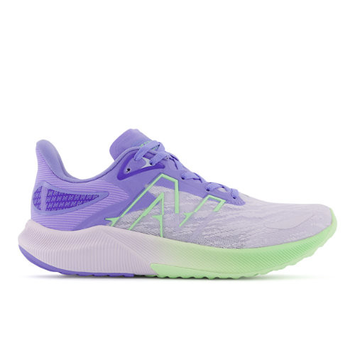 New Balance Women's FuelCell Propel v3 in Purple/Green/Blue Synthetic - WFCPRCG3