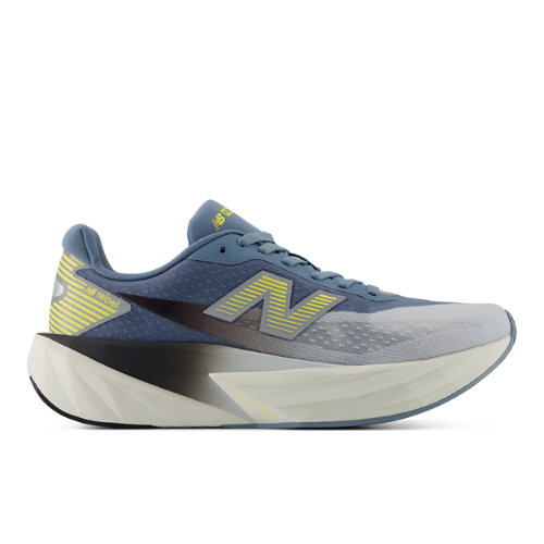 New Balance Women's Night Lights FuelCell Rebel v5​ Running Shoes - Grey/Blue - WFCX38V