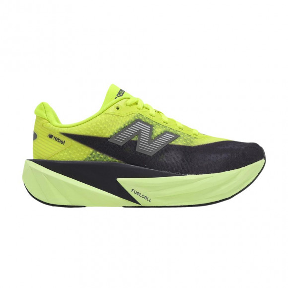 New Balance Wmns Fuelcell Rebel V5 D Wide 'Yellow Black' | Women's Size 11 - WFCX3PED