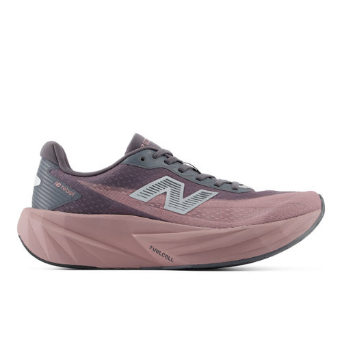 New Balance Women's FuelCell Rebel v5 Running Shoes - Grey/Pink - WFCX3WA