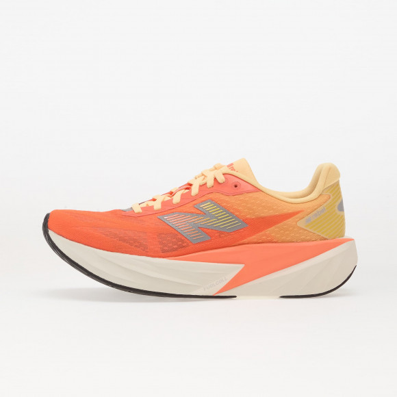 Sneakers New Balance FuelCell Rebel v5 Tangerine Heat/ Silver Metallic - WFCX92I