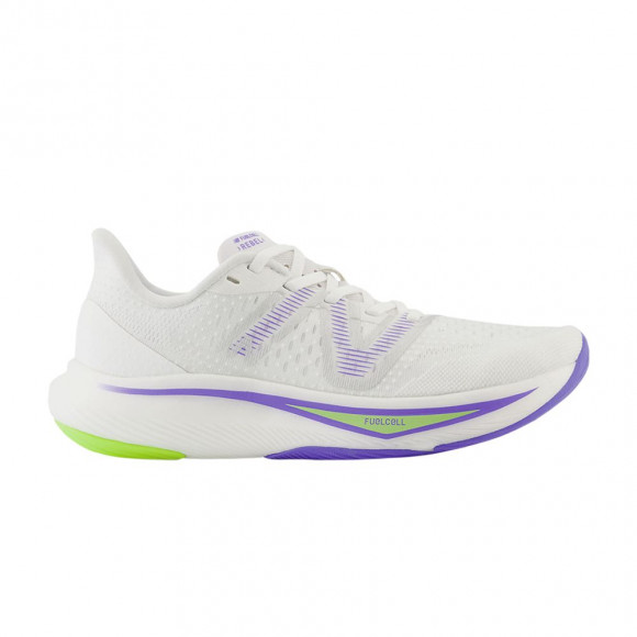 New Balance Wmns FuelCell Rebel v3 Wide 'White Electric Indigo' | Women's Size 12 - WFCXCC3-D