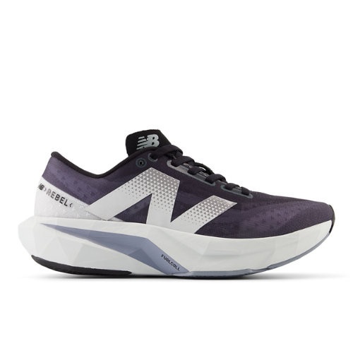 New Balance Mujer FuelCell Rebel v4 en Gris/Negro, Synthetic, Talla 35 - WFCXLK4