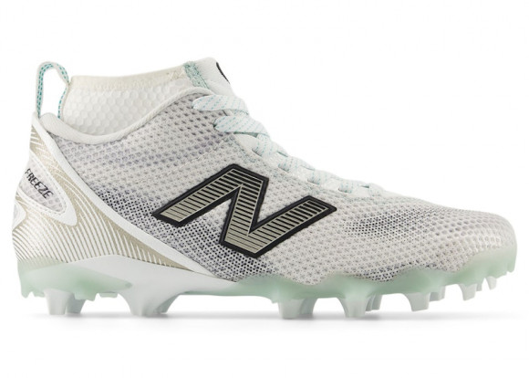 New Balance Women's FreezeLX v5 Lacrosse Shoes - White/Black - WFREEZW5
