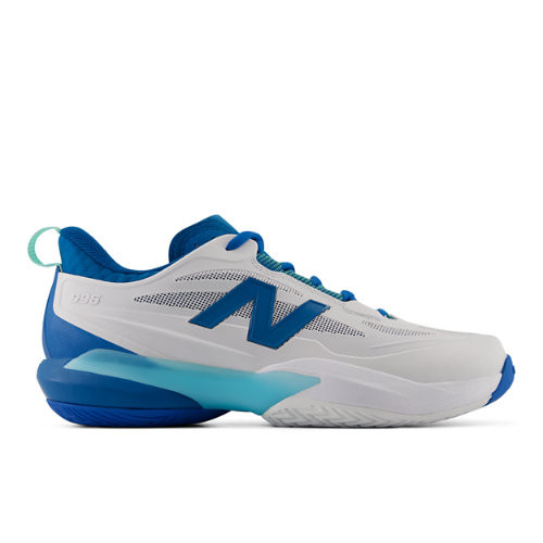 New Balance Women's FuelCell 996v7 Tennis Shoes - Grey/Blue - WH9964ZX