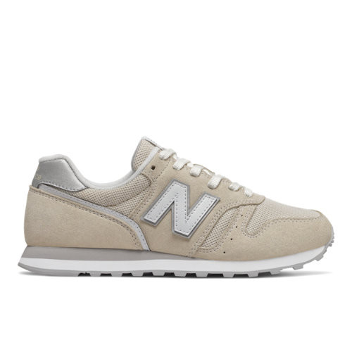 Womens New Balance 373 - Turtle Dove/White, Turtle Dove/White - WL373AB2
