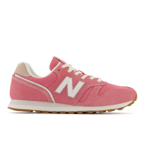 New Balance Mujer 373v2 in Rosa/Blanca, Suede/Mesh, Talla 36 - WL373SP2