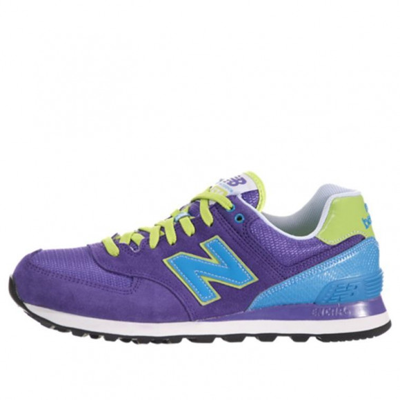 (WMNS) New Balance 574 Series Carnival Sneakers Purple/Blue - WL574BFU