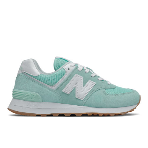 Donna New Balance 574 - White Mint/White, White Mint/White - WL574PS2