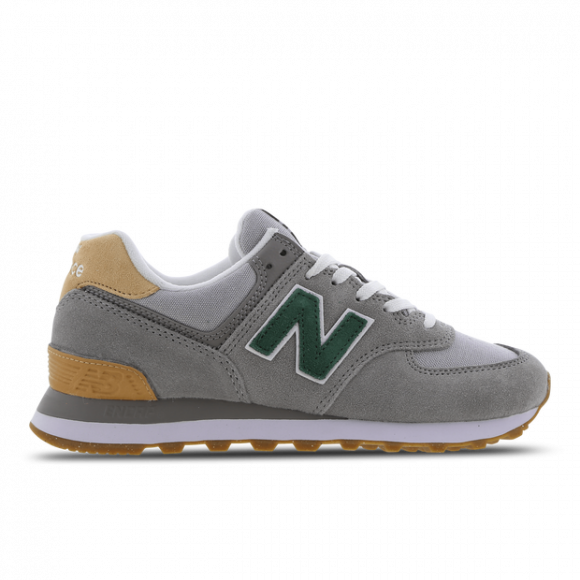 New Balance Mujer 574 in Gris, Suede/Mesh, Talla 36 - WL574RF2