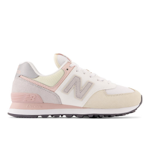 New Balance Mujer 574 in Gris, Synthetic, Talla 37 - WL574RU2