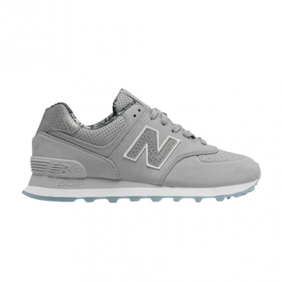 New Balance Wmns 574 Lux Reptile 'Silver Mink' | Women's Size 10 - WL574SYA
