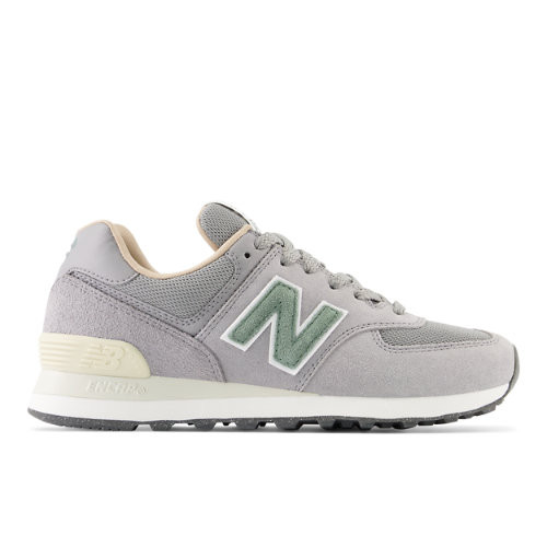New Balance Mulheres 574 in Verde, Suede/Mesh - WL574TG2