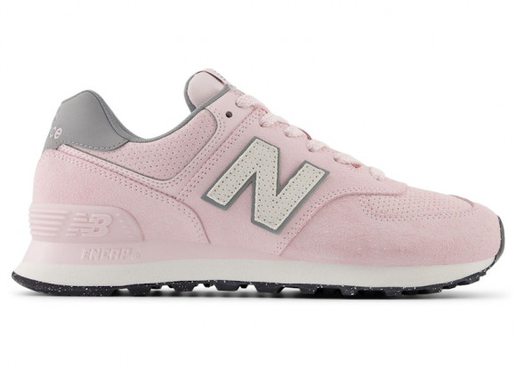New Balance Women's 574 Sneakers - Pink/White - WL574TNP
