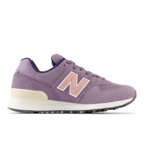 New Balance Mulheres 574 in Cinza, Suede/Mesh - WL574TP2