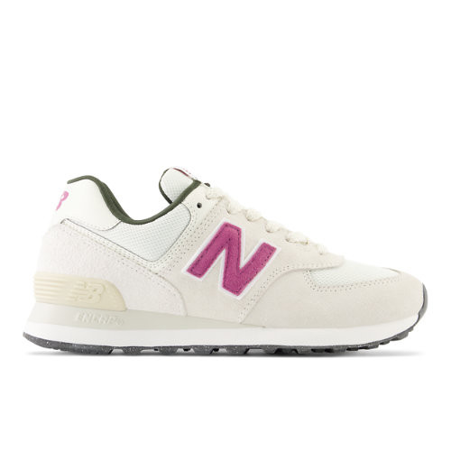 New Balance Mulheres 574 in Verde, Suede/Mesh - WL574TW2