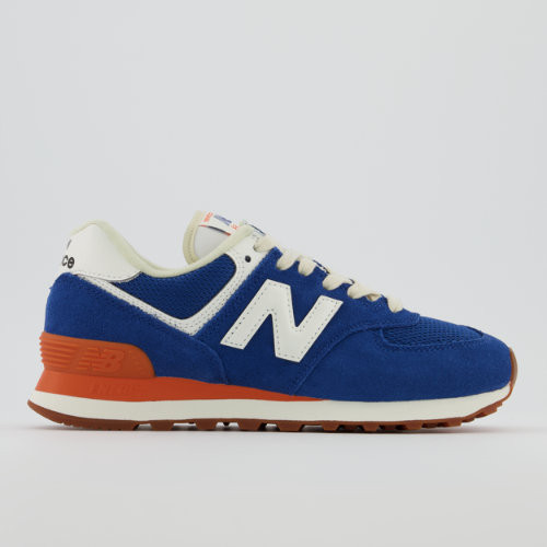 Donna New Balance 574 - Captain Blue/Golden Poppy, Captain Blue/Golden Poppy - WL574VA2