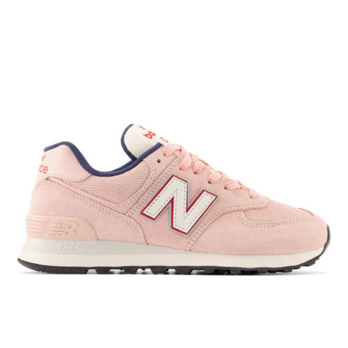 Talla 36, Suede/Mesh, New Mujer 574 in Rosa/Gris, New Balance 550 White