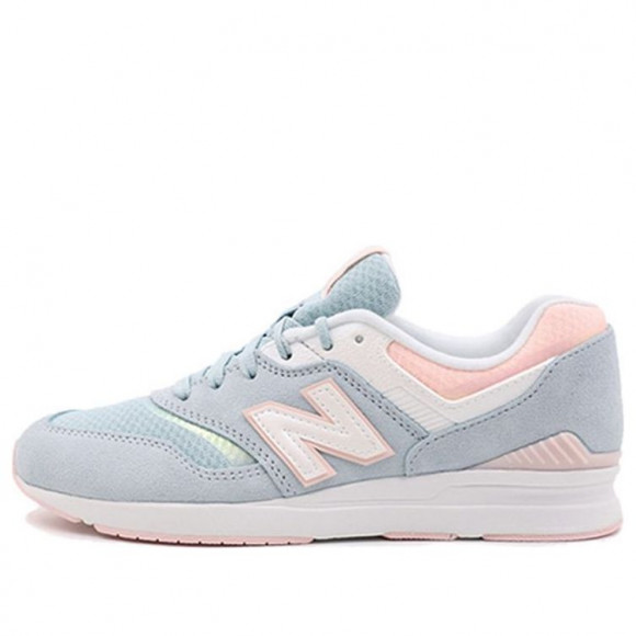 New Balance Womens WMNS 697 Series Stardust Low-Top Running Shoes Blue/Pink 星河Blue/小行星Pink Marathon Running Shoes WL697PTU - WL697PTU