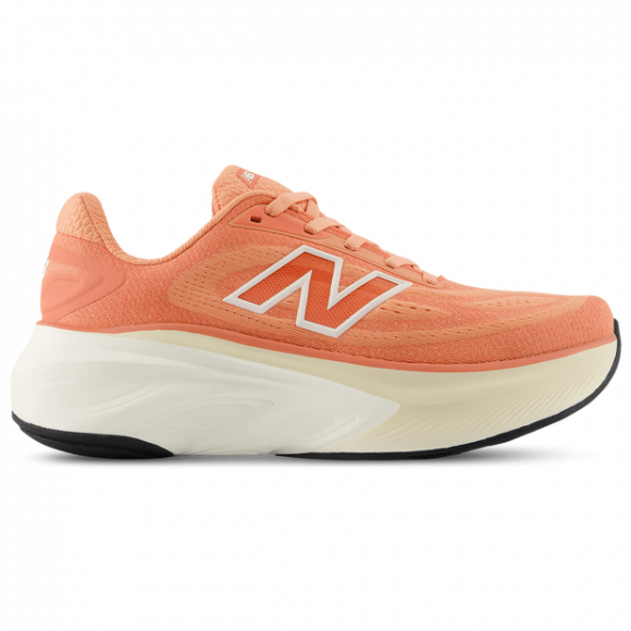 New Balance Women's Fresh Foam X More v6 Running Shoes - Orange/Red/Beige - WMORLG6