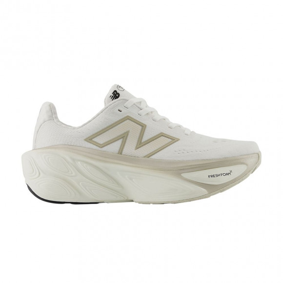 New Balance Wmns Fresh Foam X More v5 Wide 'Sea Salt Light Gold Metallic' | White | Women's Size 5.5 - WMORLW5-D