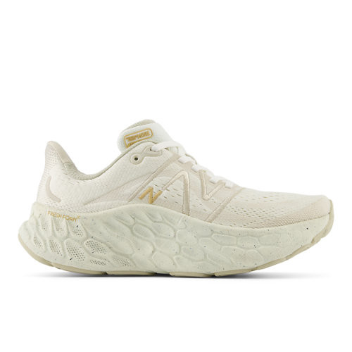 New Balance Women's Fresh Foam X More v4 - Beige/White/Brown - WMORWS4