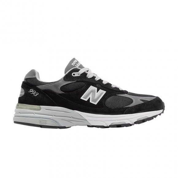 New Balance Wmns 993 Made In USA 2A Wide 'Black Grey' | Women's Size 7 - WR993BK-2A