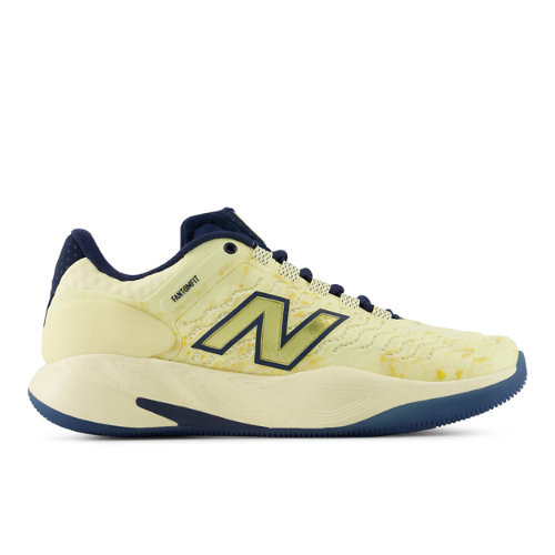 New Balance Women's Fresh Foam X CT-Rally v2 Tennis Shoes - Beige/Yellow - WRAL1P1